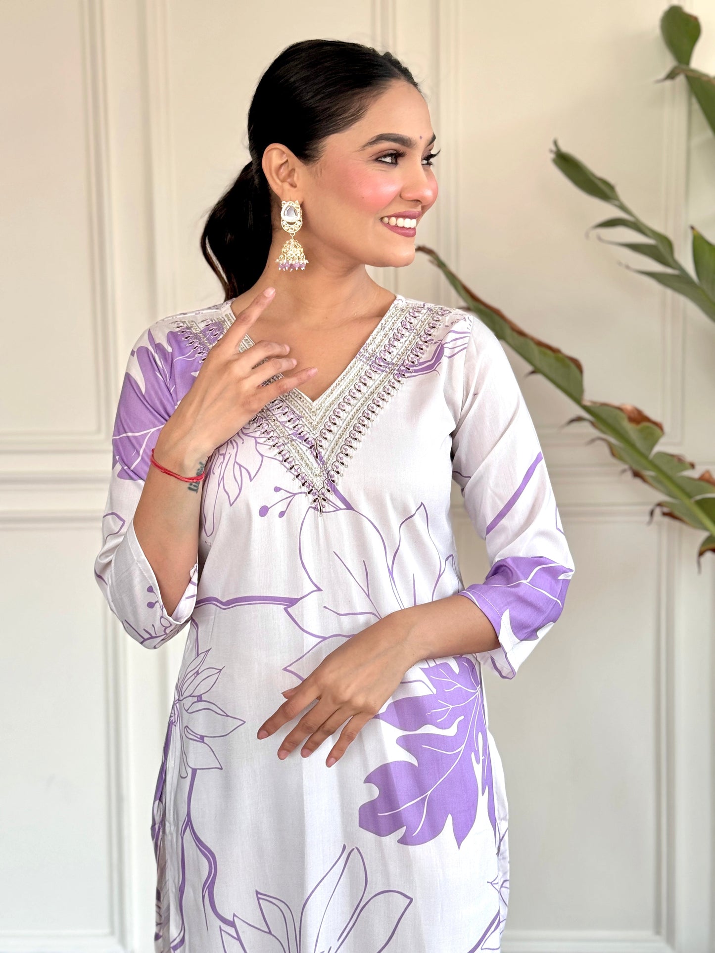 Women Multi Coloured Floral Kurta Set